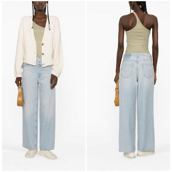 💕MOTHER SUPERIOR💕 High Waisted Spinner Skimp Jeans ~ Pre-Party 28 NWT - Picture 11 of 17